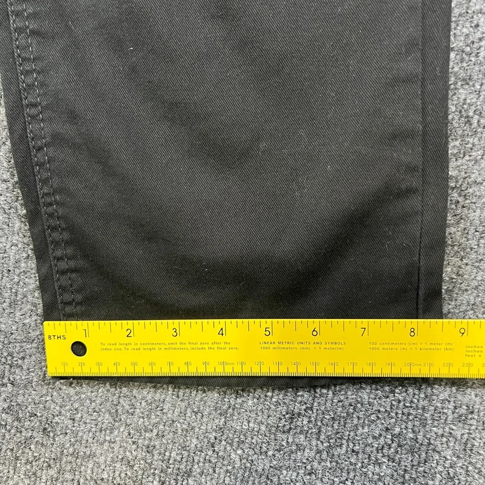 Levi's 541 Athletic Taper Fit Jeans Mens 40x31 Black Denim Dark Wash Mid‎ Rise